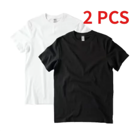 Undershirt Crew Neck - 2枚組 竹繊維 ラウンドネック Tシャツ 半袖 クラシックTシャツ