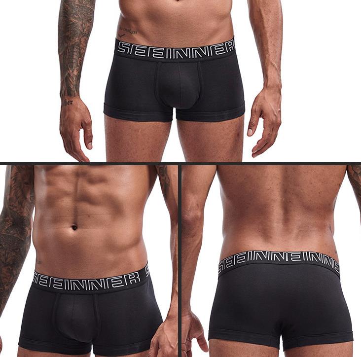 ミッドライズ3D立体成型Uポーチコットンボクサー、吸湿速乾、 - Boxer Brief Pack Cotton のレビューと価格
