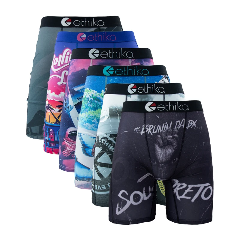 ETHIKA 6 個男性下着ボクサー通気性の男水泳パンツプラ - Boxer Shorts Modal のレビューと価格