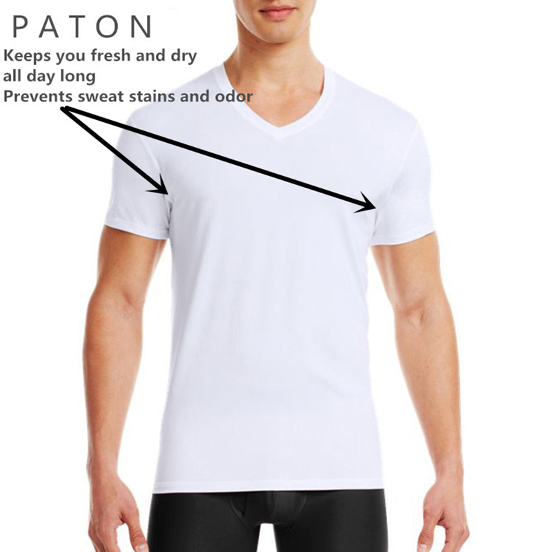 汚れを隠してカスタマイズされたメンズアンプトップ,自信を持っ - Undershirt Crew Neck のレビューと価格