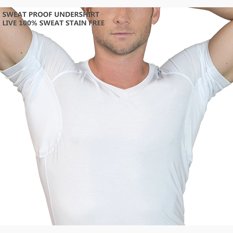 汚れを隠してカスタマイズされたメンズアンプトップ,自信を持っ - Undershirt Crew Neck のレビューと価格